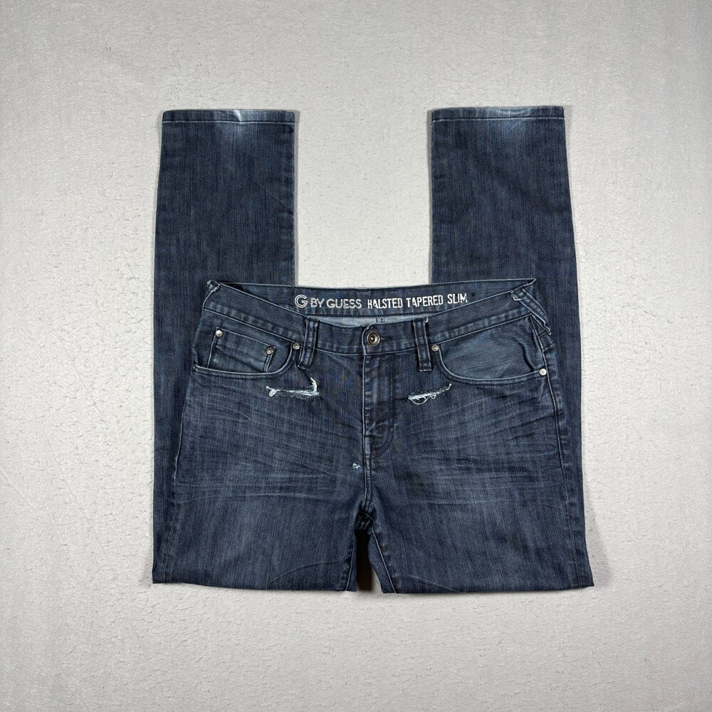 Vintage Y2K G By Guess Halsted Tapered Slim Jeans Mens Size 34x32